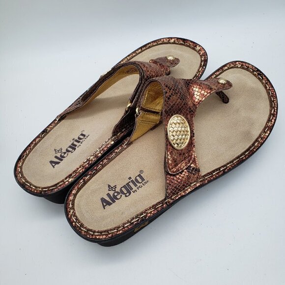 Alegria Womens Carina Riches Sandals Size 41 US 10.5 to 11 - Picture 5 of 14